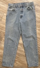 Vtg 90s-00s Men s Calvin Klein 33x32 Easy Fit Jeans Made USA Double Stone Wash
