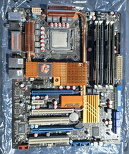 ASUS STRIKER II FORMULA Motherboard + Intel Core 2 Duo E8400 + Crucial RAM