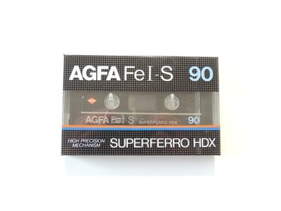 NEU OVP AGFA Fe I-S 90 Minuten Audio Kassette Made in Germany NEU OVP