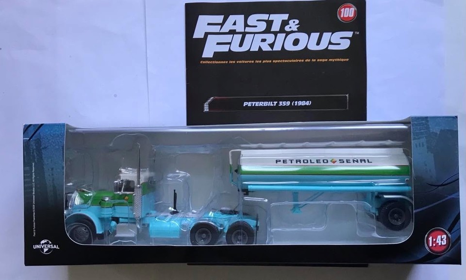 Fast & Furious Peterbilt 359 1984 - 1/43
