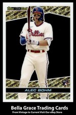 Alec Bohm #BG-24 Prices [Rookie] | 2021 Topps Update Black Gold