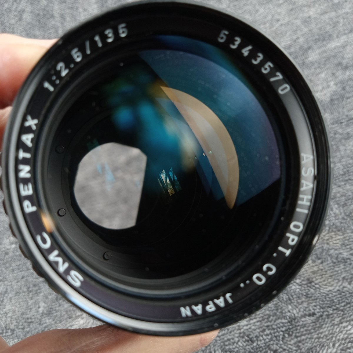 SMC Pentax 135mm F2.5 Pentax K Mount Lens Japan Vtg For Film