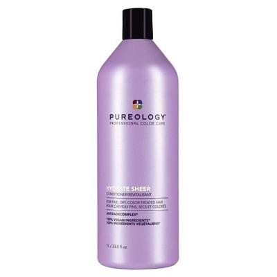 Hydrate Sheer Nourishing Conditioner | For Fine, Dry Color Treated Hair | Sul...