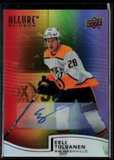 2021-22 Upper Deck Allure Full Rainbow Auto #R-57 Eeli Tolvanen