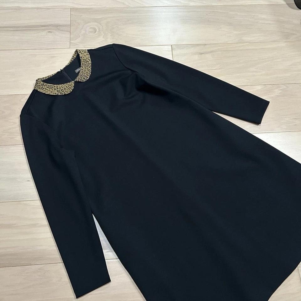 Vestido J. McLaughlin Janey Leopardo Peter Pan Cuello Columpio Para Mujer’s Mediano Foto 2 de 4