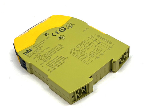 Pilz 750103 Standalone PNOZsigma Safety Relay, PNOZ s3 24VDC 2 n/o