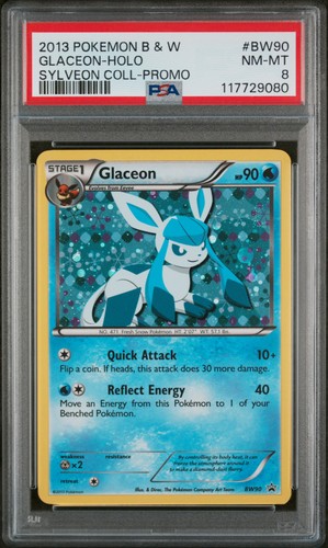 Glaceon graded PSA 8 for sale on eBay