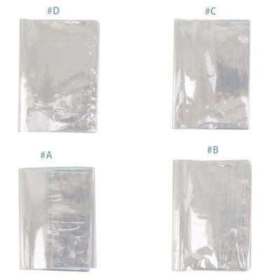 A6/A5 Scrapbook Cover Clear PVC Book Sleeve Thick PVC Material Durable Reusable