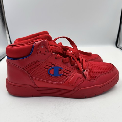 #ad #ad Champion 3 on 3 Red C Logo Basketball Hi Top Shoes Sneakers Size 9.5 Mens $39.99