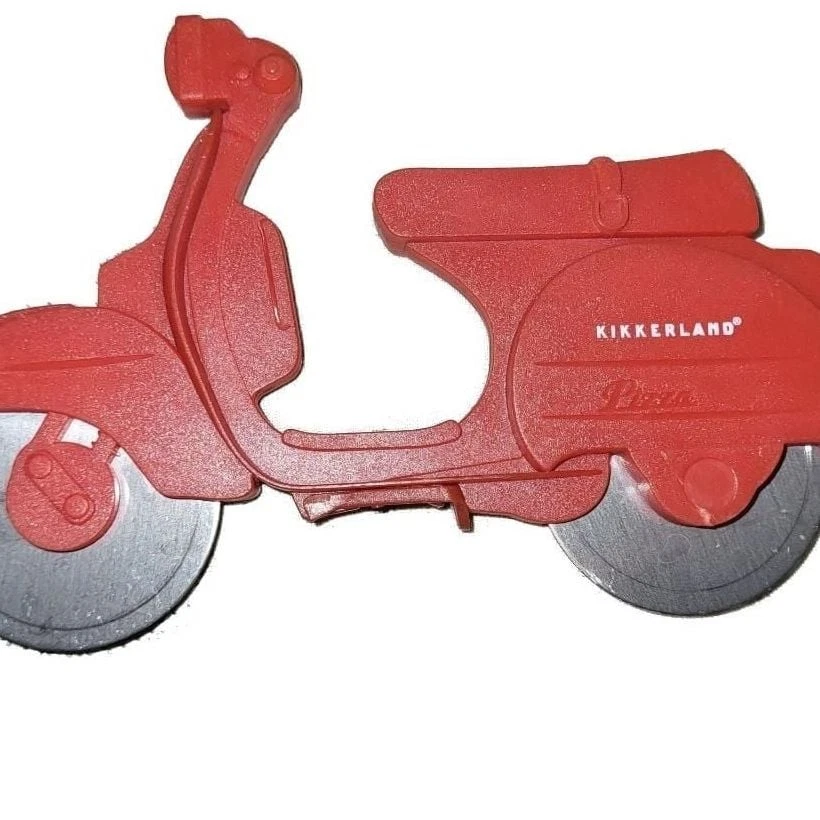Red Vespa Scooter Pizza Cutter
Opens in a new window or tab