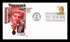 US COVER SEQUOYAH GREAT AMERICANS FIRST DAY ISSUE MARQ CACHET