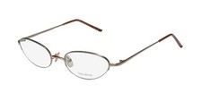 NEW VERA WANG V06 GLASSES JAPAN GOLD CAT EYE WOMENS METAL YG HALF-RIM 48-18-130