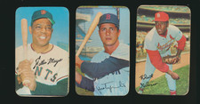 1970 TOPPS SUPER BASEBALL LOT OF 6 VG/VG-EX OLIVA STARGELL GIBSON YAZ MAYS HOF