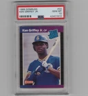 1989 Donruss Baseball Ken Griffey Jr Rated Rookie RC PSA 10 Gem Mariners MLB