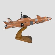 Shado UFO Skydiver-1 Spacecraft Desktop Wood Model Regular Collectable Aircraft