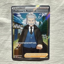 Pokémon TCG - Professor’s Research Professor Rowan 150/159 - SWSH- Crown Zenith