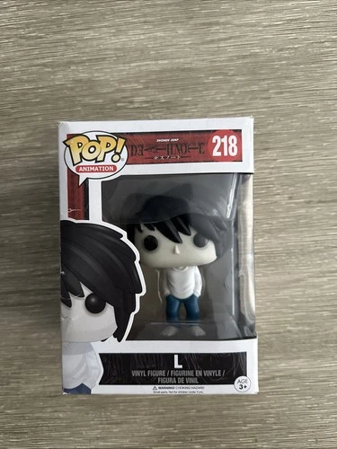 Funko Pop! Animation: Death Note L #218 Vinyl Figure