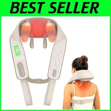 Shiatsu Neck Massager with Heat - Perfect Gift for Relaxation and Stress Relief