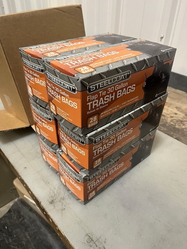 Trash bags 30 gal Large - 28 Count (6 Boxes 168 Bags Total) - Bild 4 von 4