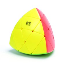 QIYI Puzzle Toy Magic Cube 3x3 Mastermorphix Pyramid  Stickerless Smooth Fast