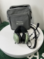 David Clark Aviation Headset with Microphone - Model H10-76 - Some Scuff Marks