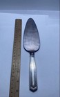 Wallace Sterling Silver Handle Cake Pie Server 10.25" Stainless Blade Monogram — photo 6