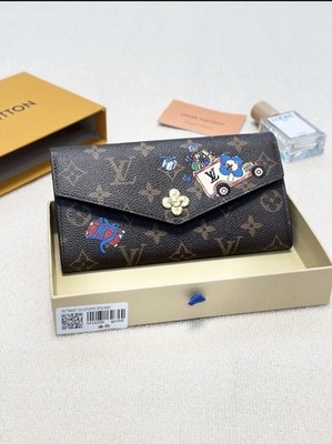 LOUIS VUITTON  Empreinte Monogram Giant Victorine Wallet Brown Beige