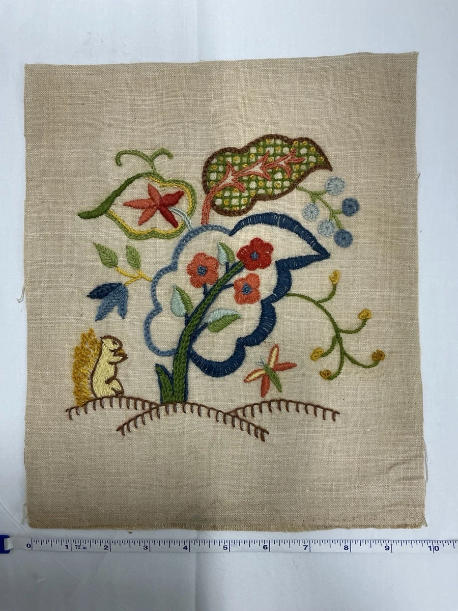 Vtg 70s Paragon Try A Little Kindness #0512 Crewel Embroidery