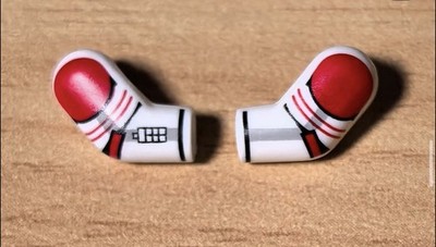 lego star wars gcc Red Loyalist Commander Replacement Arms / Commander Thorn arms