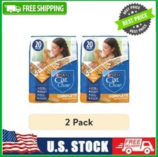 2 Bag Cat Chow Complete High Protein Dry Cat Food with Real Chicken, 20 lb Bag