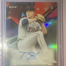 2021 Topps Finest Finest Autographs Tarik Skubal Autograph Rookie Detroit Tigers