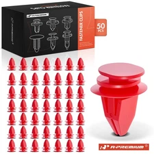 A-Premium 50x Nylon Rocker Panel Moulding Clips Fastener for Mini Cooper 02-22