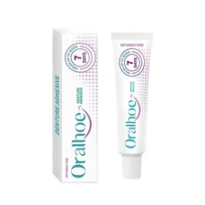 Denture Adhesive Fix Cream 20g Flavour Free - Strong Hold Long-Lasting 40g 100