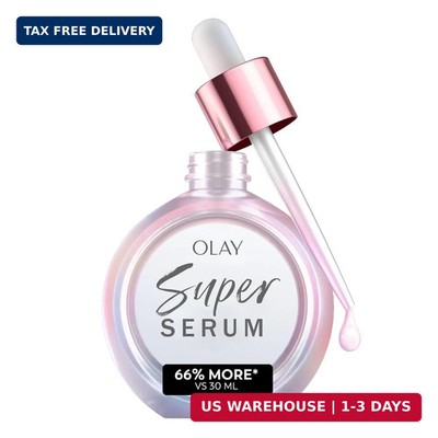 Olay Super Serum - Glow Serum for Face - Activated Niacinamide, Vitamin C & E, C