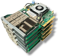 5 Cisco Dual-Port 40Gb QSFP CNA MLOM Network Adapter P/N UCSC-MLOM-C40Q-03 V03