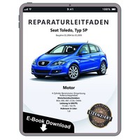 Seat Toledo 5P 2004-2009 4-Zyl. Benzinmotor 1,6L 102 PS Reparaturanleitung PDF