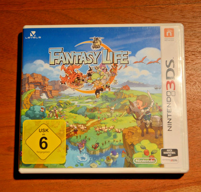 Fantasy Life für den Nintendo 3DS (2014) mit Original Hülle - sehr gut