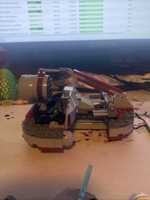 LEGO Star Wars: Republic Swamp Speeder (8091) 99% Complete W/ Instructions