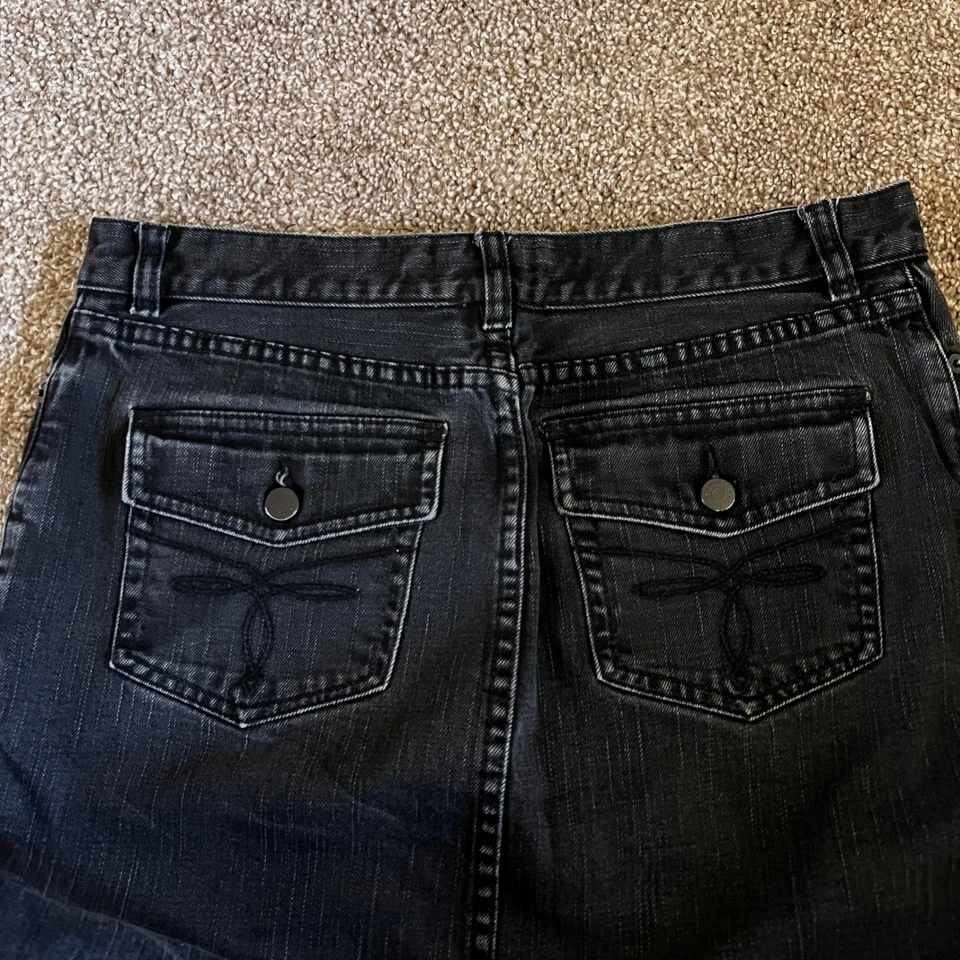 Falda vaquera negra Lauren Jeans Co Ralph Lauren talla 6 Foto 4 de 4