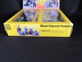 LEGO Castle: Black Falcon's Fortress 6074 (1986) With Box & Manuel, incomplete.