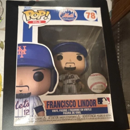Funko Pop! Vinyl Francisco Lindor #78 MLB New York Mets Figure Multicolor