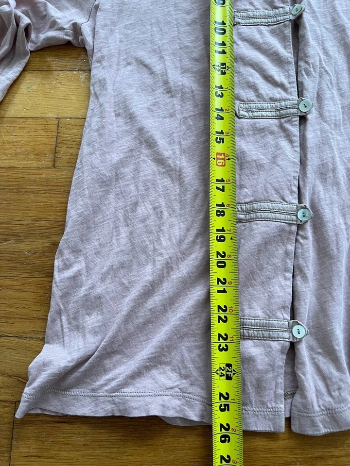 Prendas para dormir Eileen Fisher granate colina rosa algodón orgánico talla S A000951 Foto 2 de 4