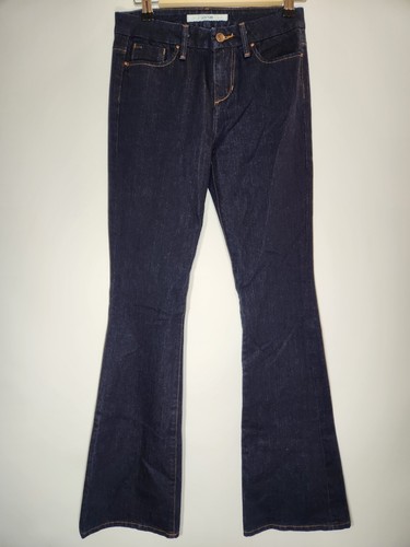Pantalones de mezclilla Joes para mujer Visionaire corte botín/acampanado lavado oscuro TALLA 25 X 34 NUEVOS *Q100 - Imagen 2 de 3