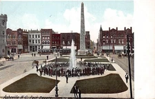 Postcard NC: Pack Square, Asheville, North Carolina, UDB 1900's