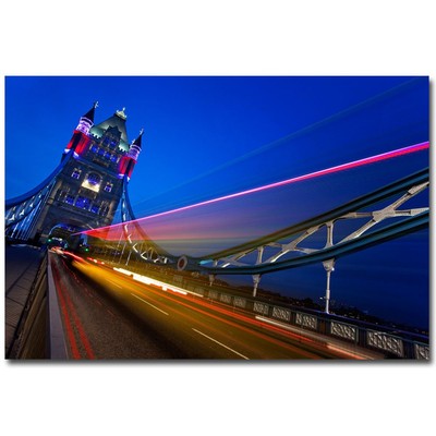 London Big Ben II Canvas Art by Nina Papiorek, 22-Inch by 32-Inch