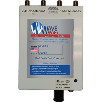 WIFI EXTNDER 2.4/5GHZ EXT.ANT.MIMO WAVE WI-FI EC-HP DB AC  Expedited Shipping