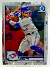 2020 Bowman Chrome Bo Bichette Rookie RC #50 Toronto Blue Jays