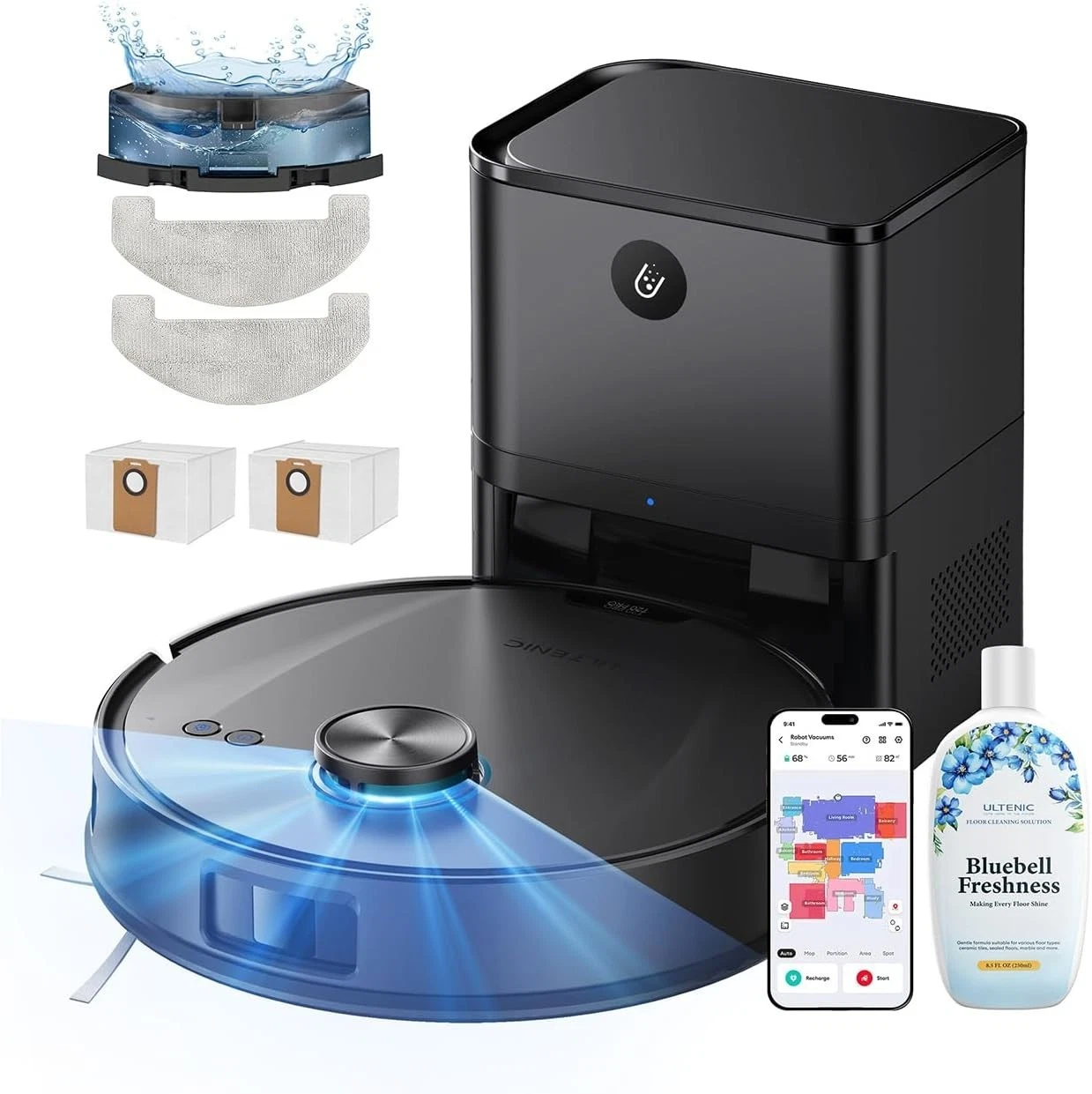 Ultenic T20 Pro Self Emptying Robot Vacuum Cleaner with Mop 8000Pa, 180 Mins Run
Opens in a new wind