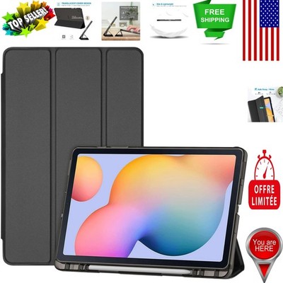 Durable Soft TPU Case for Galaxy Tab S6 Lite 2020/2022/2024 - Sleek Black Design