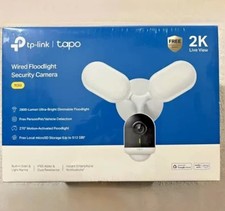 TP-Link Tapo 2K QHD Floodlight Camera Outdoor Wired TC53 NEW IN BOX 